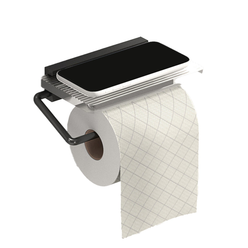 BowLift | Modern bathroom accessory set bath shelf/towel holder & bathrobe hooks included