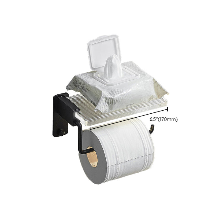 BowLift | Modern bathroom accessory set bath shelf/towel holder & bathrobe hooks included