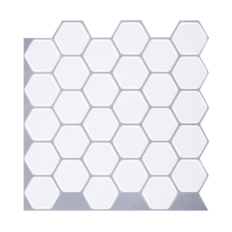 BowLift | Hexagon Wall Tile Fat Resistant Steel and Kitchen Paper Wallpaper