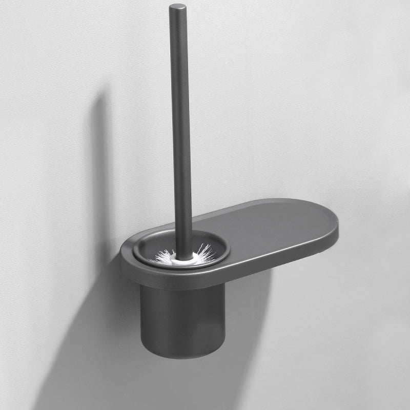 BowLift | Modern Bathroom Fixture Set Towel Bar Gray Bathroom Shelf Bathroom Set