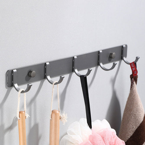 BowLift | Modern Bathroom Fixture Set Towel Bar Gray Bathroom Shelf Bathroom Set