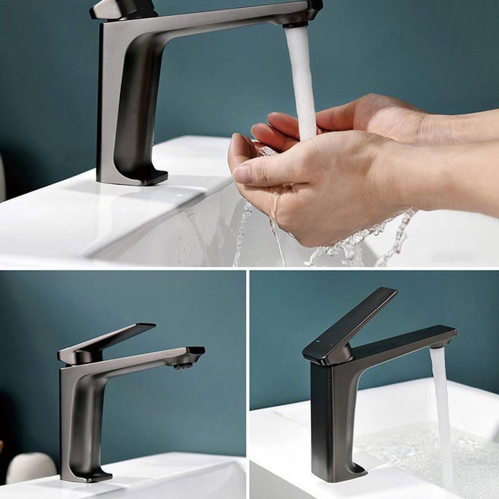 BowLift | Glam Copper Vessel Faucet Lever Handles Low Arc Vessel Faucet for Bathroom