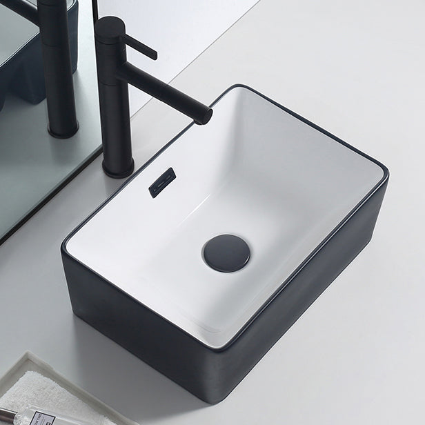 BowLift | Modern porcelain floor washbasin Rectangular washbasin for the bathroom