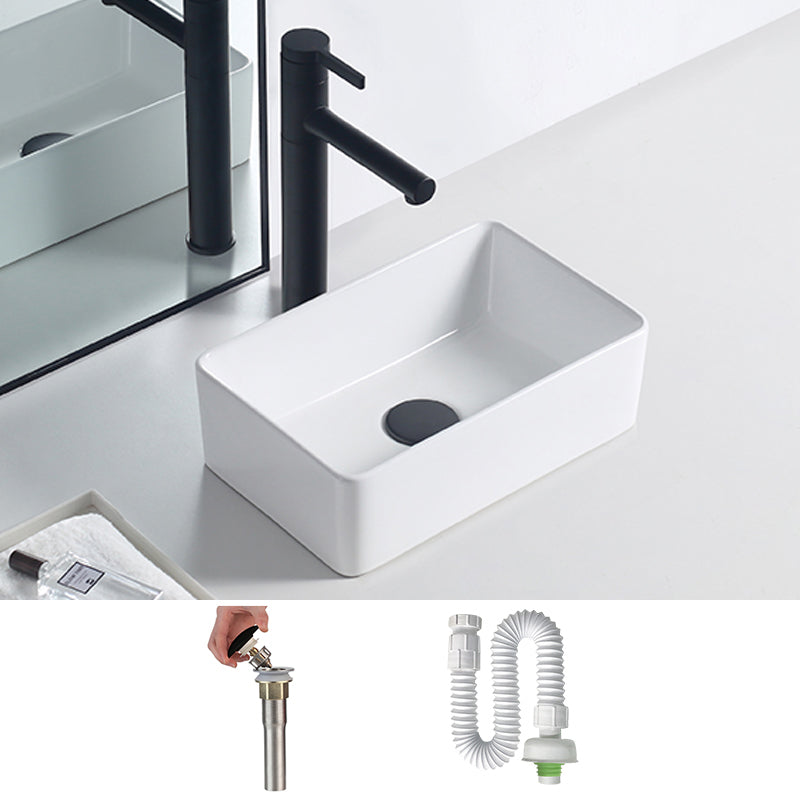 BowLift | Modern porcelain floor washbasin Rectangular washbasin for the bathroom