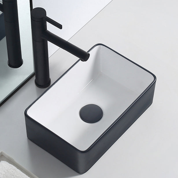 BowLift | Modern porcelain floor washbasin Rectangular washbasin for the bathroom