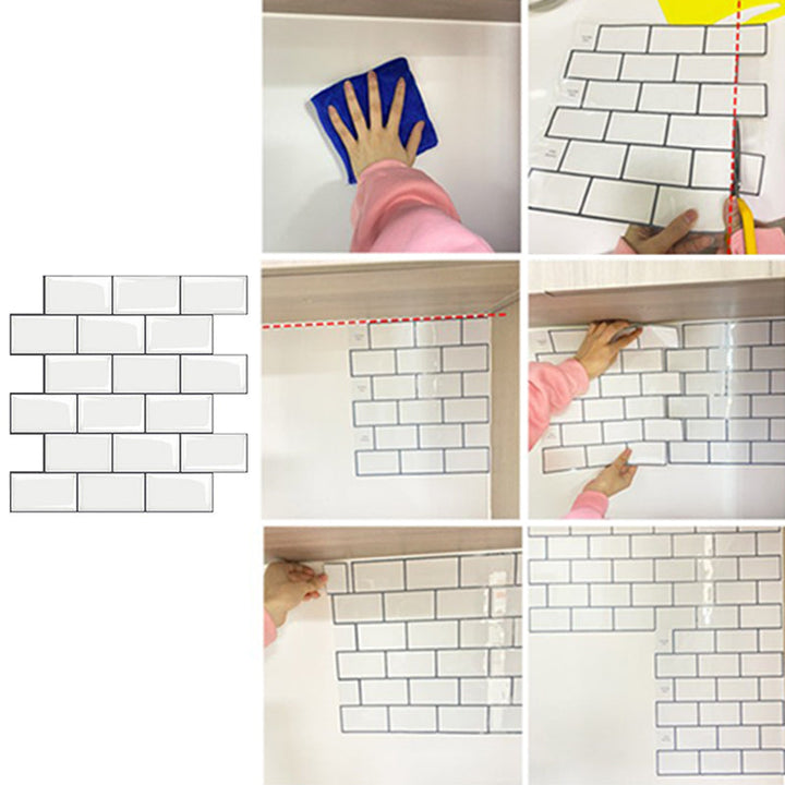 BowLift | Modern Wallpaper Field Tile/Single Tile Peel and Stick Backsplash