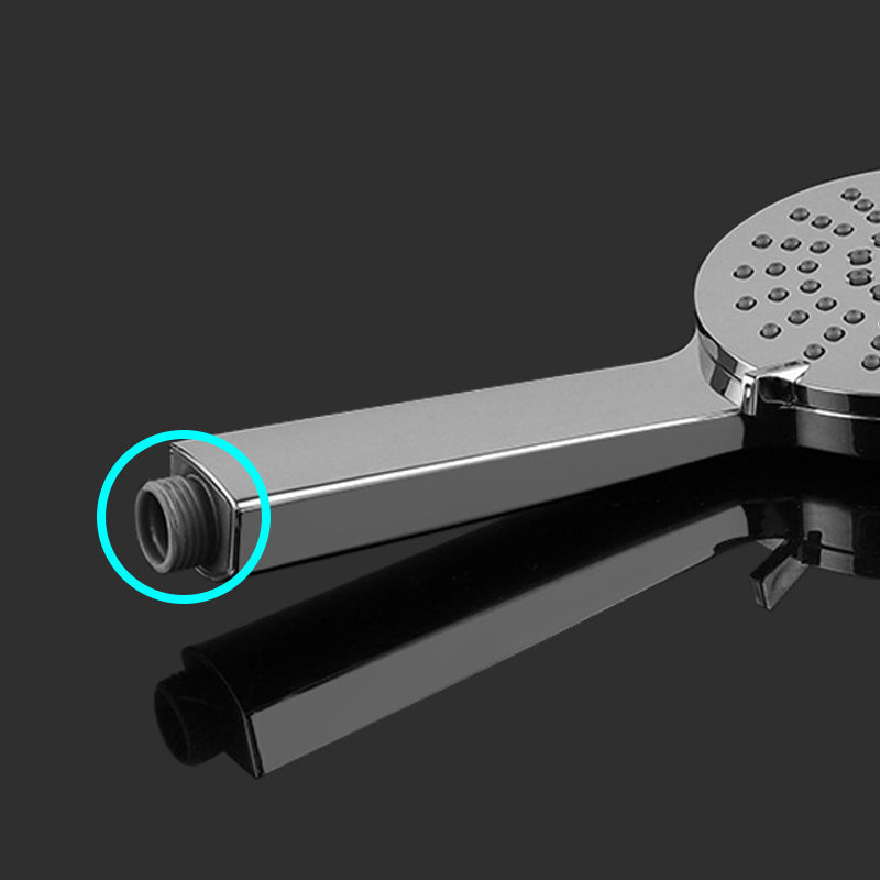 BowLift | Ceiling and wall mounted showerhead combination round chrome spray head