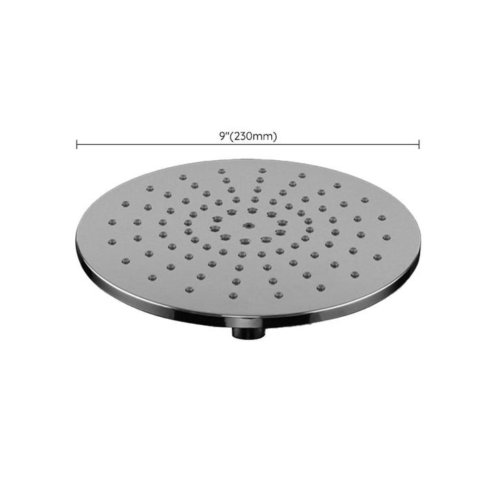 BowLift | Ceiling and wall mounted showerhead combination round chrome spray head