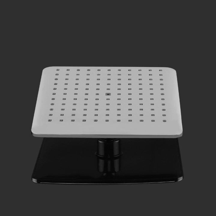 BowLift | Chrome Square Shower Head Combination Wall Mounted and Ceiling Mounted Handheld Shower