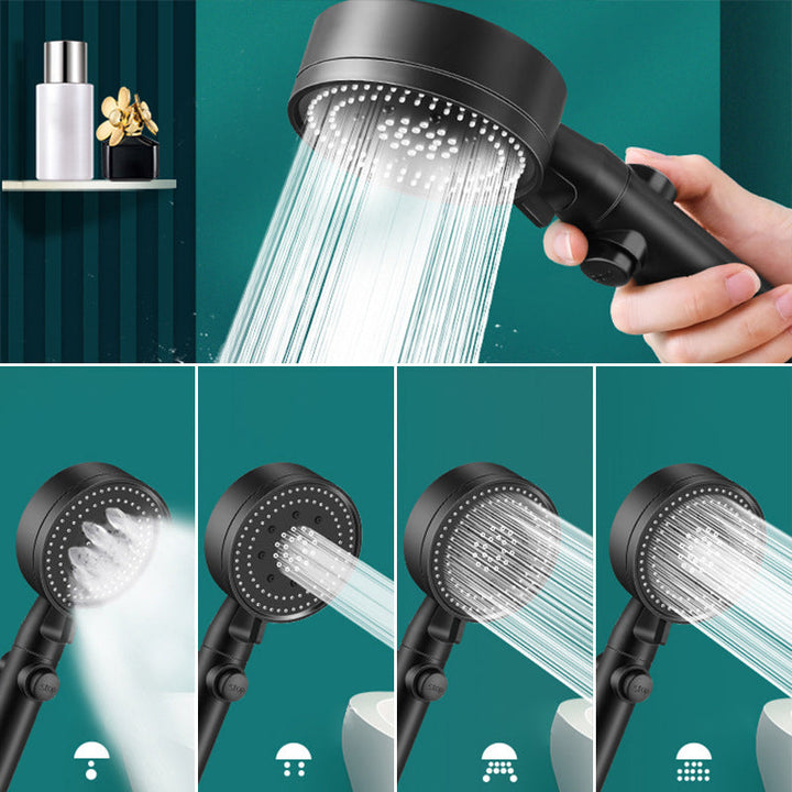 BowLift | Adjustable Water Flow Shower Head Combination 5 Spray Patterns Handheld Shower