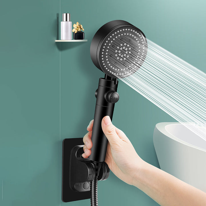 BowLift | Adjustable Water Flow Shower Head Combination 5 Spray Patterns Handheld Shower