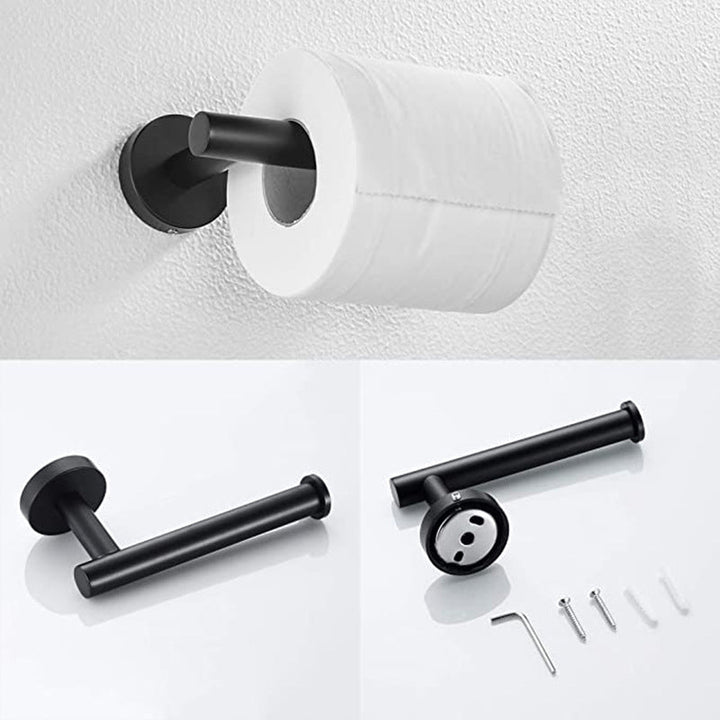 BowLift | Traditional 2-piece bathroom hardware set towel ring/paper holder
