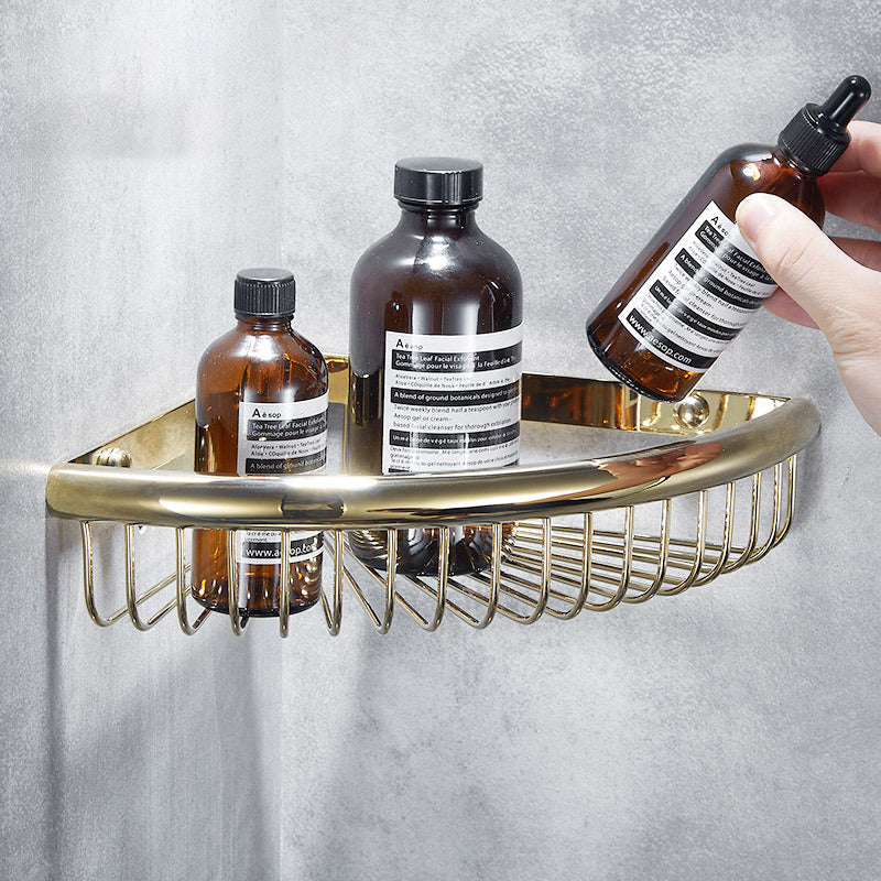 BowLift | Traditional Brass Bathroom Accessory Set Bathroom Shelf Bathroom Accessory Set