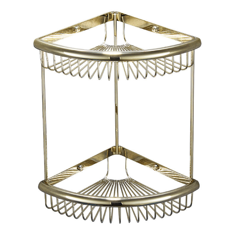 BowLift | Traditional Brass Bathroom Accessory Set Bathroom Shelf Bathroom Accessory Set