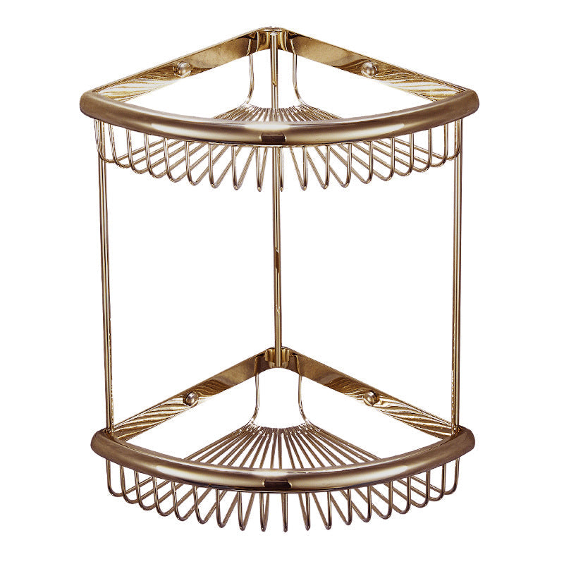 BowLift | Traditional Brass Bathroom Accessory Set Bathroom Shelf Bathroom Accessory Set