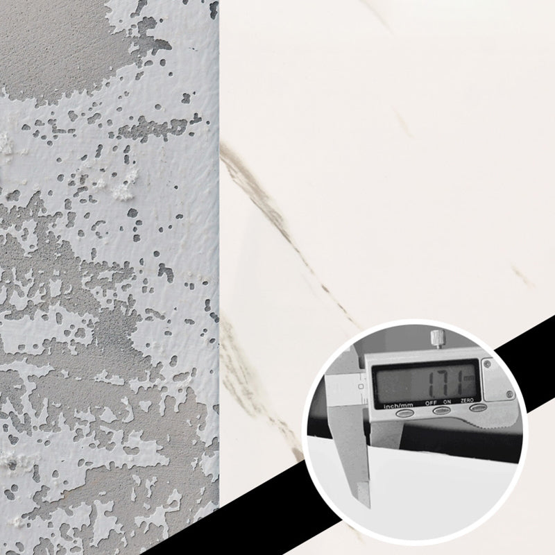 BowLift | Modern Peel and Stick Tile PVC Rectangular 10 Pack Peel & Stick Field Tile for the Kitchen