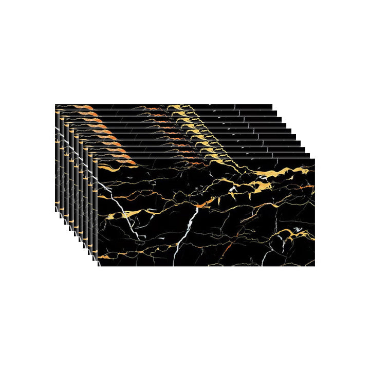 BowLift | Modern Peel and Stick Tile PVC Rectangular 10 Pack Peel & Stick Field Tile for the Kitchen