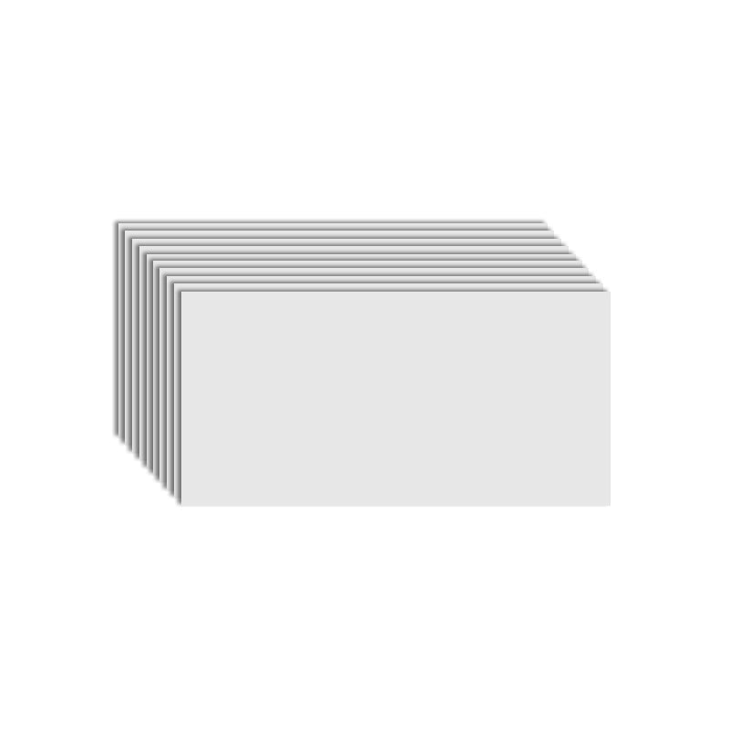 BowLift | Modern Peel and Stick Tile PVC Rectangular 10 Pack Peel & Stick Field Tile for the Kitchen