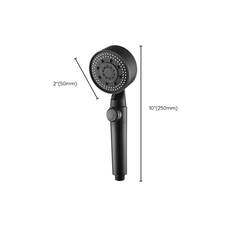 BowLift | Modern Shower Head Plastic Wall Mounted Shower Head with Adjustable Spray Pattern