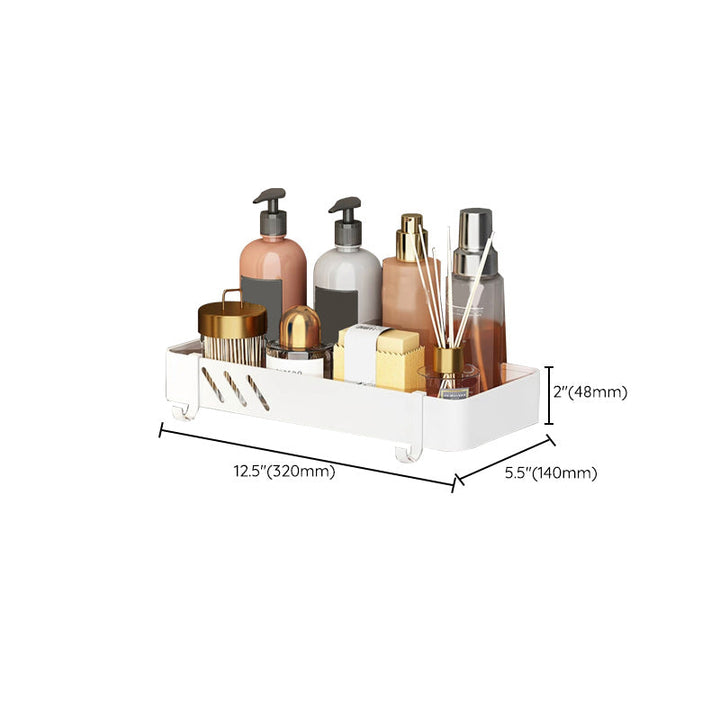 BowLift | Modern White Bathroom Hardware Set Towel Rack Bath Shelf Bathroom Hardware Set