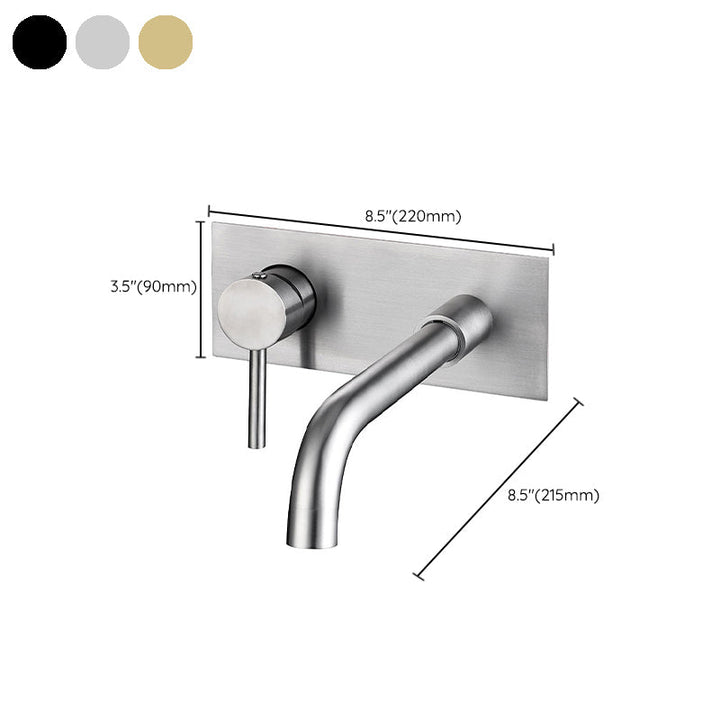 BowLift | Glam Style Faucet Single Handle Wall Mounted Faucet for Bathroom