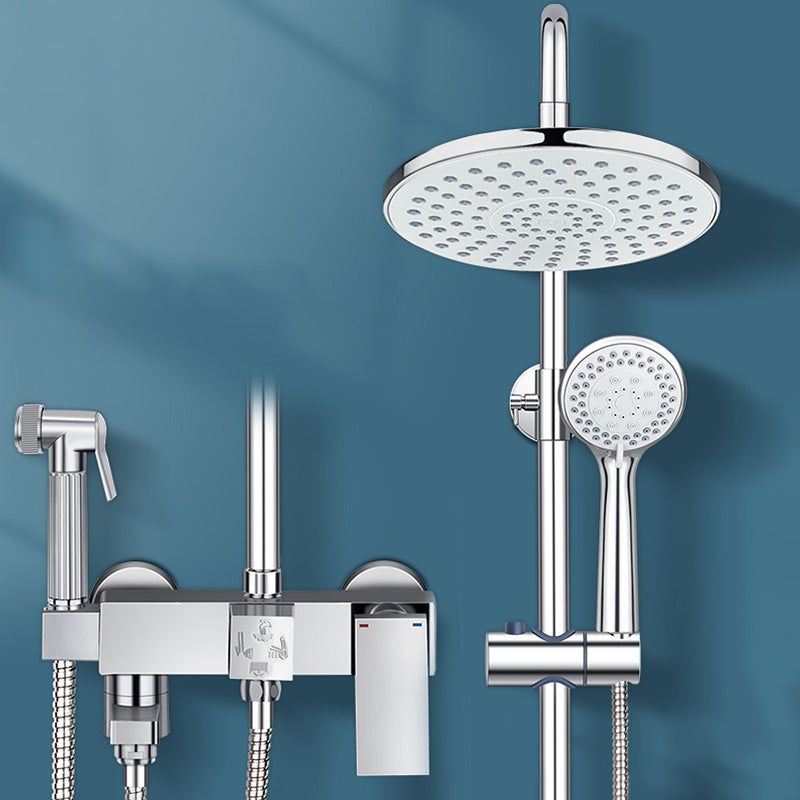 BowLift | Modern Shower System Handle Lever Wall Mounted Spot Resist Copper Shower System