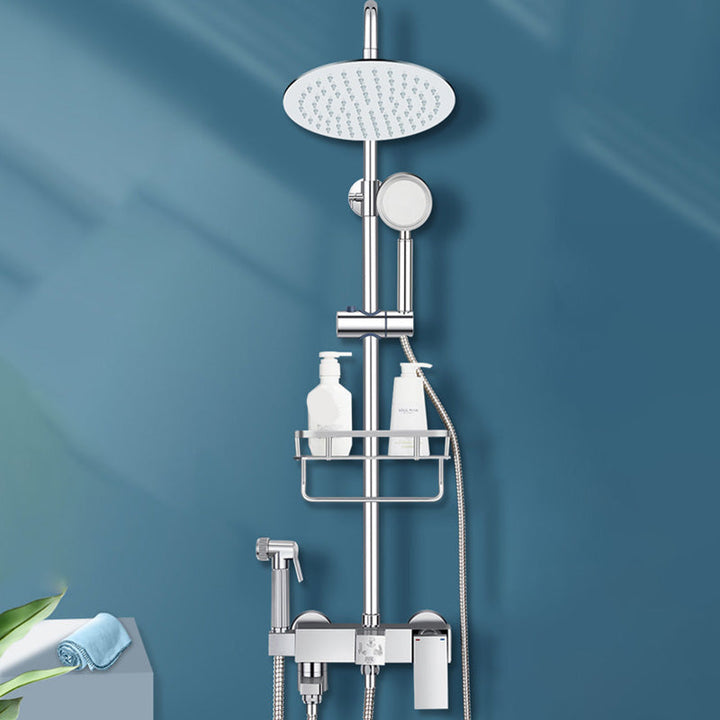 BowLift | Modern Shower System Handle Lever Wall Mounted Spot Resist Copper Shower System