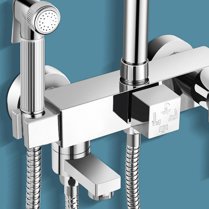 BowLift | Modern Shower System Handle Lever Wall Mounted Spot Resist Copper Shower System