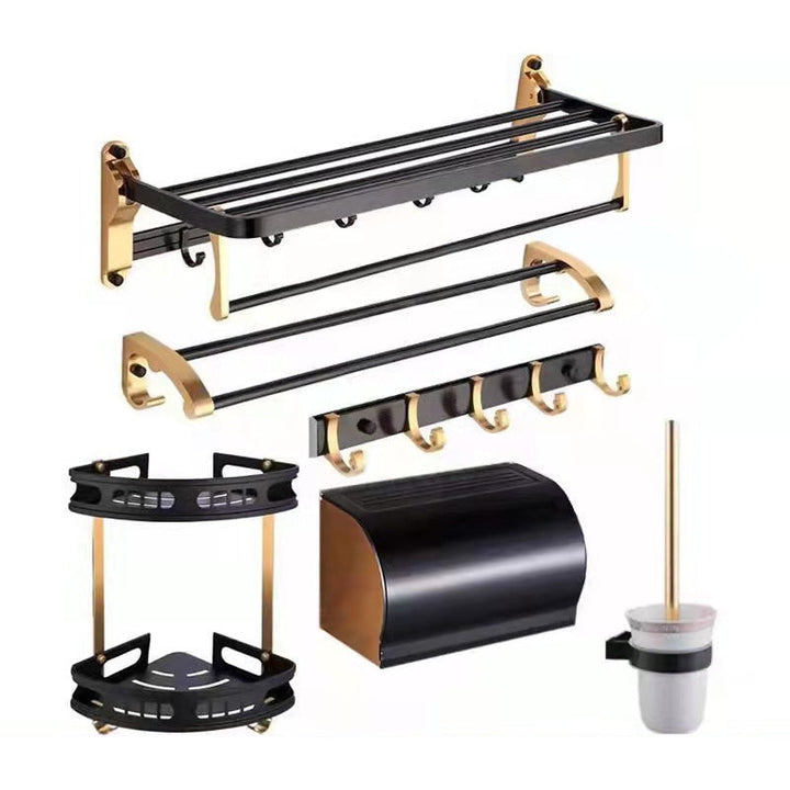 BowLift | Modern Bathroom Fittings Set Bathroom Shelf Paper Holder Bathroom Accessory Set