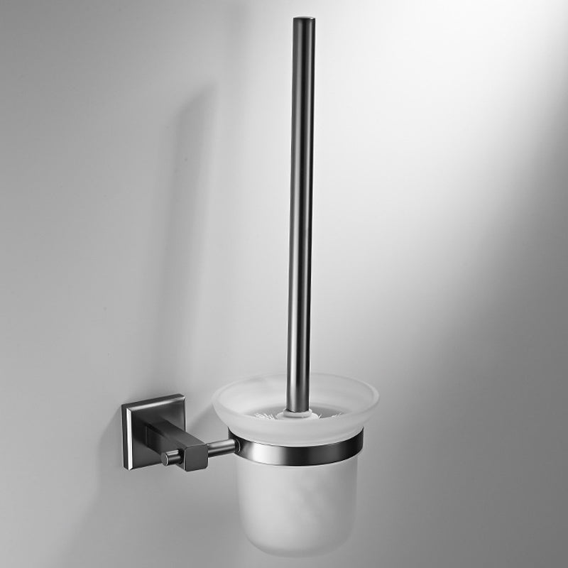 BowLift | Traditional Brass Bathroom Accessory Set Gray Bathroom Accessory Set