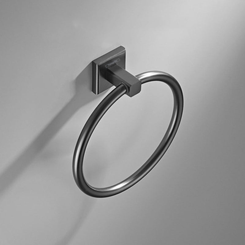 BowLift | Traditional Brass Bathroom Accessory Set Gray Bathroom Accessory Set