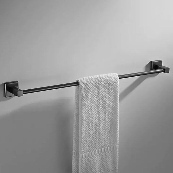 BowLift | Traditional Brass Bathroom Accessory Set Gray Bathroom Accessory Set
