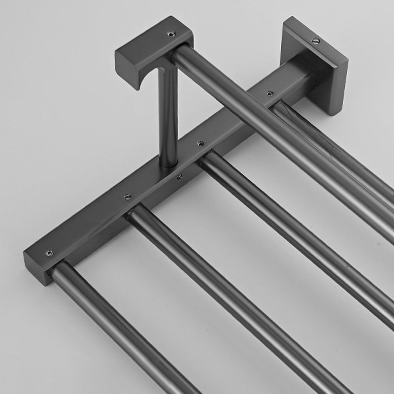 BowLift | Traditional Brass Bathroom Accessory Set Gray Bathroom Accessory Set