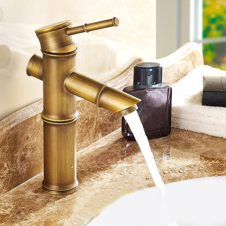 BowLift | A hole water tap country sink bathroom faucet with single lever handle