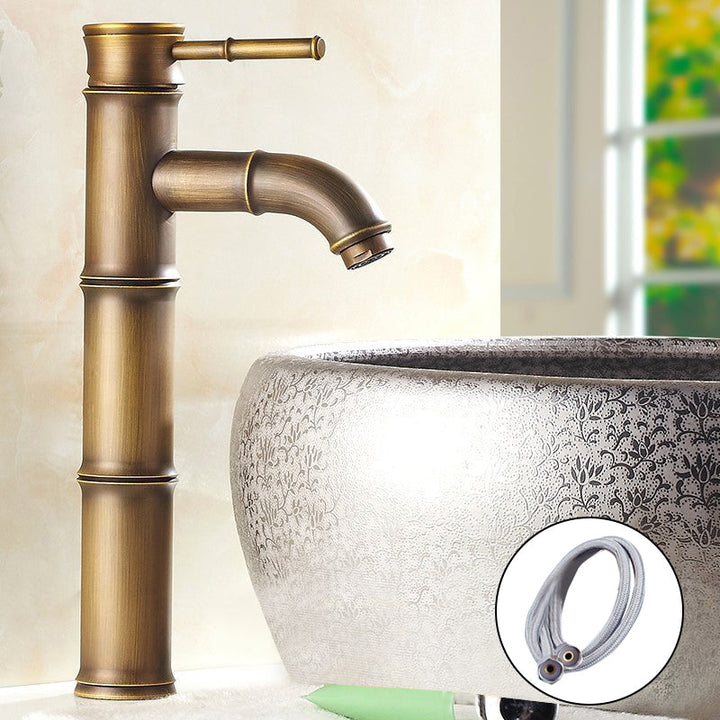 BowLift | A hole water tap country sink bathroom faucet with single lever handle