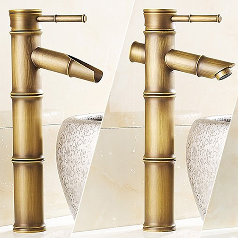 BowLift | A hole water tap country sink bathroom faucet with single lever handle