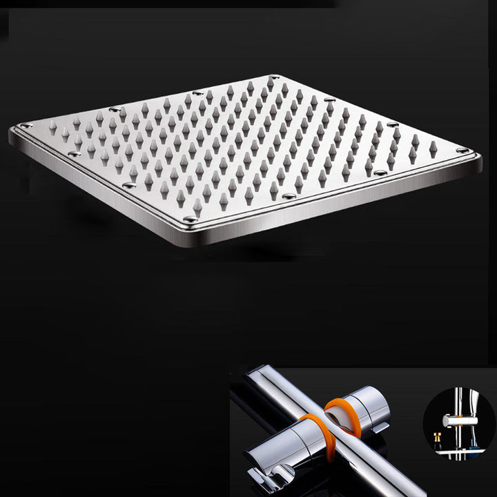 BowLift | Contemporary Showerhead Combination Dual Showerhead Stainless Steel Wall-Mounted Showerhead