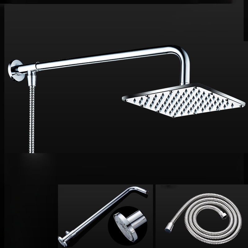 BowLift | Contemporary Showerhead Combination Dual Showerhead Stainless Steel Wall-Mounted Showerhead