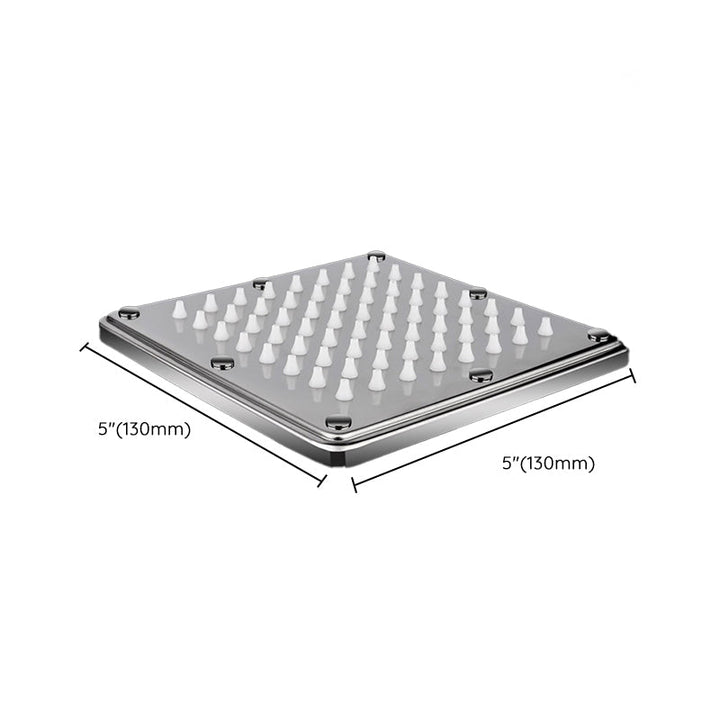 BowLift | Contemporary Showerhead Combination Dual Showerhead Stainless Steel Wall-Mounted Showerhead