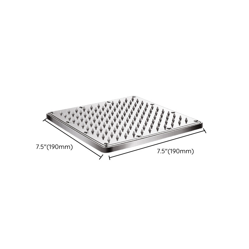 BowLift | Contemporary Showerhead Combination Dual Showerhead Stainless Steel Wall-Mounted Showerhead