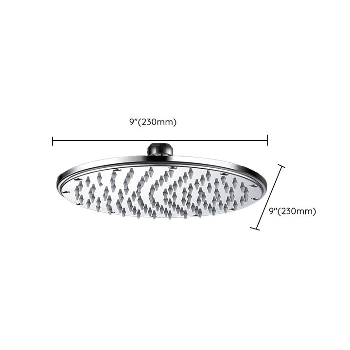 BowLift | Contemporary Showerhead Combination Dual Showerhead Stainless Steel Wall-Mounted Showerhead