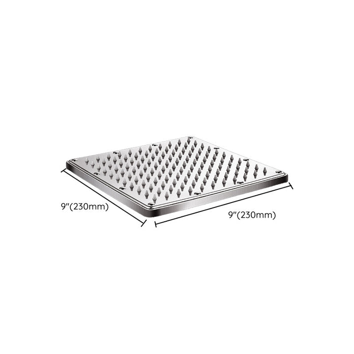 BowLift | Contemporary Showerhead Combination Dual Showerhead Stainless Steel Wall-Mounted Showerhead
