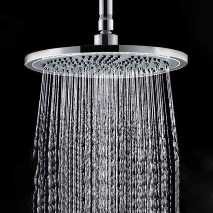 BowLift | Contemporary Shower Combination Fixed Shower Head Stainless Steel Wall Mounted Round Shower Head