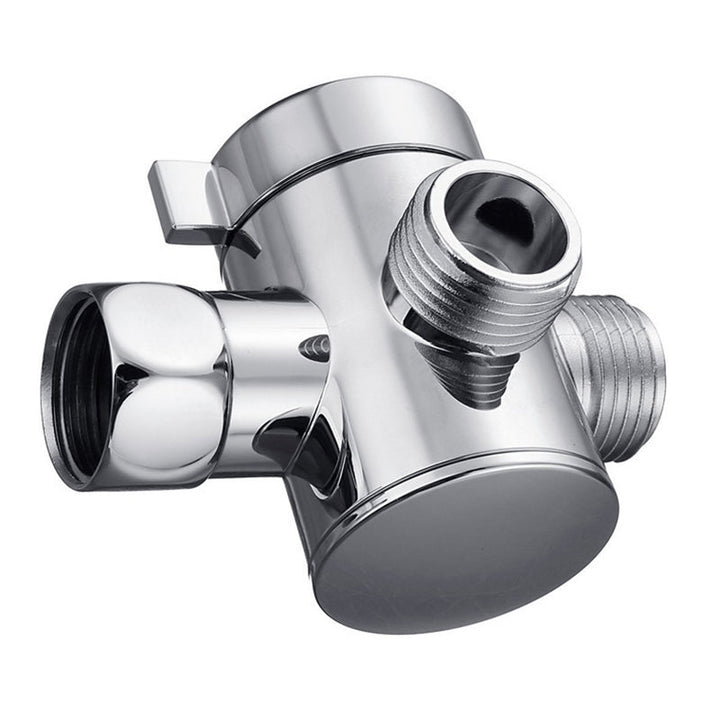 BowLift | Contemporary Shower Combination Double Shower Head Chrome Wall Mounted Round Shower Head