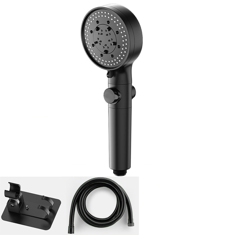 BowLift | Bathroom Shower Head 5-Stream Round Hand Shower Holder Wall Mount Shower Head