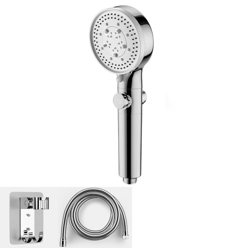 BowLift | Bathroom Shower Head 5-Stream Round Hand Shower Holder Wall Mount Shower Head