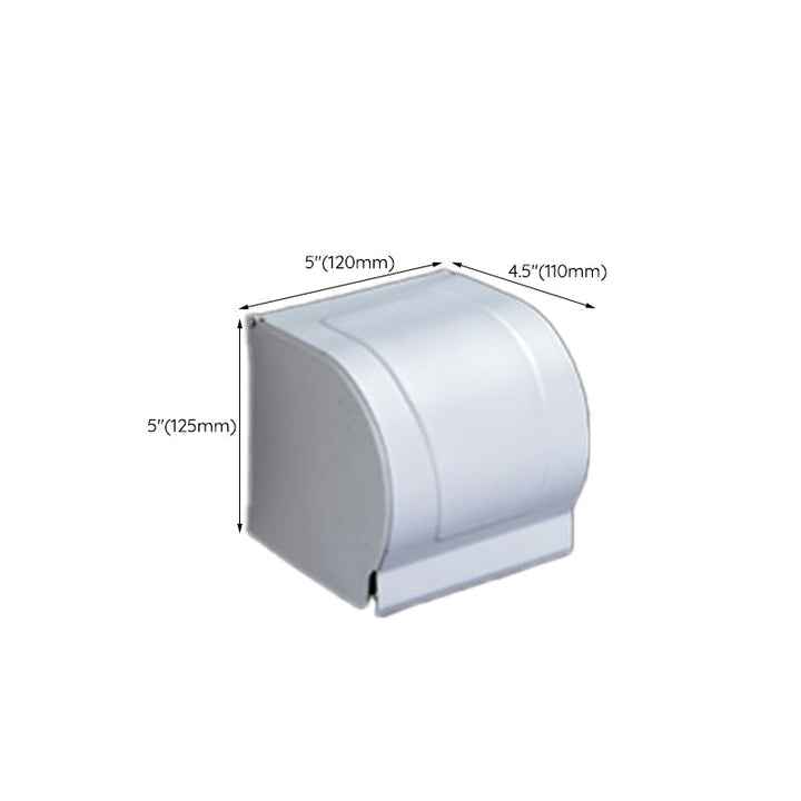 BowLift | Silver Modern Bathroom Accessory Set with Bath Shelf/Towel Rack & Bathrobe Hook