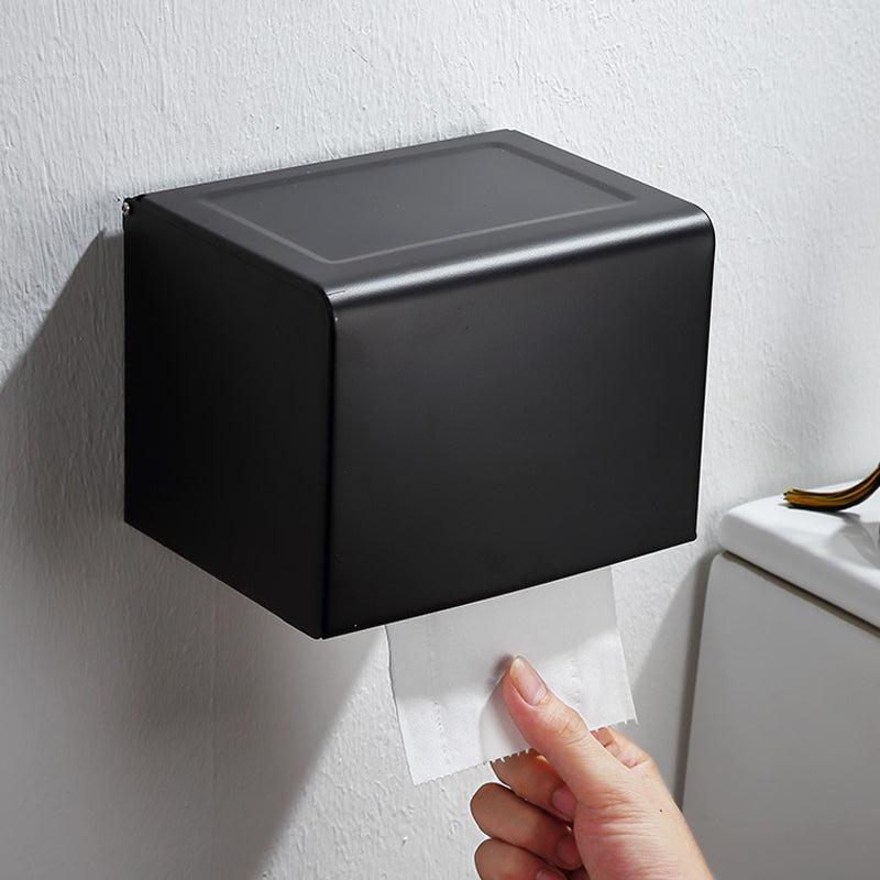 BowLift | Modern Bathroom Accessory Set Bath Shelf Towel Holder Matte Black Bath Hardware Set