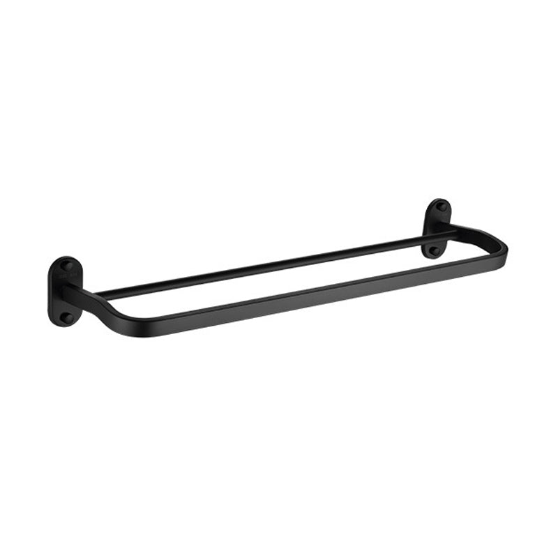 BowLift | Modern Bathroom Accessory Set Bath Shelf Towel Holder Matte Black Bath Hardware Set