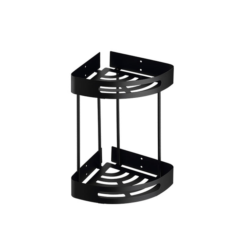 BowLift | Modern Bathroom Accessory Set Bath Shelf Towel Holder Matte Black Bath Hardware Set